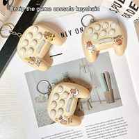 Porte-clés Jouet Anti-Stress Whack-a-Mole en Gros, Console de Jeu Portable, Jouet Créatif pour Enfants et Ornement de Sac