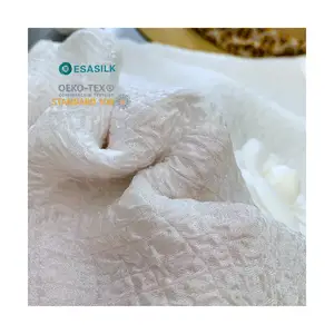 Шелковая жаккардовая ткань guanle, креп, 20 мм, итальянская жаккардовая шелковая ткань, ткань из чистого шелка для одежды