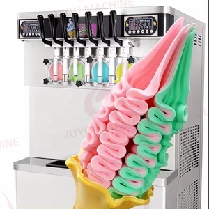 Machine à Crème Glacée Commerciale Professionnelle 7 Saveurs Populaire – Machine à <span class=keywords><strong>Glace</strong></span> Douce et Desserts Glacés - Product Image 1