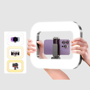Kit de Anillo de Luz LED Recargable para Fotografía de 8000 mAh y 20 W, Aro de Luz Portátil para Teléfono, para Grabación de Video y Transmisión en Vivo - Product Image 2