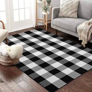 Indoor <b>Outdoor</b> Living Room Big Size Large Buffalo Plaid <b>Carpets</b> and Rugs - Product Image 4