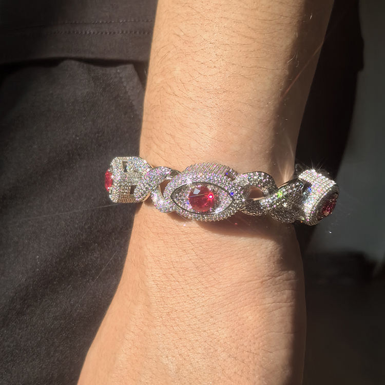 Red ruby bracelet