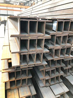 Profilés en H en acier au carbone lourd ASTM A572 Q345 S235JR A36, dimensions 50x150, 200x100