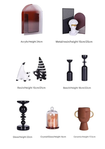 Adornos de buena calidad Premium Sense Model Room Art Display Designer Niche Mobiliario de gama alta - Product Image 5