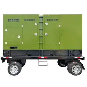 Generator diesel 400kW kva tipe generator pertanian dengan trailer