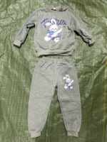 Setelan Baju Bayi Musim Gugur Musim Dingin, Sweatshirt Bordir Bunga Daisy Bahan Fleece untuk Bayi Perempuan & Laki-laki, Celana Jogger, Atasan, Tracksuit