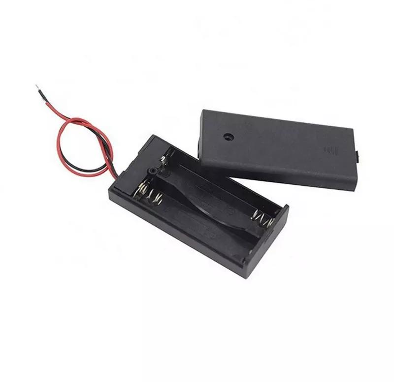 2XAA Battery Holder Case 2 Slots