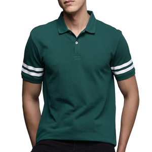 Camiseta Deportiva Personalizada con Logotipo, Manga Corta, Poliéster/Algodón, Cuello Alto, Transpirable, Secado Rápido, para Hombre, 2023 - Product Image 1