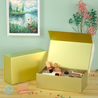 Caja magnética vacía plegable con logotipo personalizado de primera calidad Caja de regalo con cierre plegable Embalaje