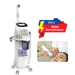 Máquina de dermoabrasión con agua 9 en 1, equipo facial con chorro de oxígeno, sistema profesional de rejuvenecimiento de la piel para el cuidado de la belleza en salones. - Product Image 3