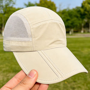 Gorra de Béisbol de 7 Paneles con Malla Transpirable - Gorra de Sol Ajustable de Secado Rápido para Senderismo, Golf y Running - Product Image 4