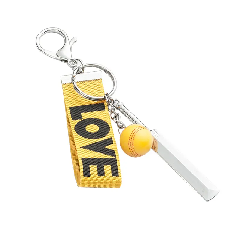 High quality hot selling cricket key chain key finder different colors for ball