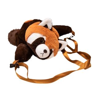 Zaini con piccoli Panda <span class=keywords><strong>di</strong></span> procione e piccoli zaini per animali morbidi Super morbidi e morbidi - Product Image 3