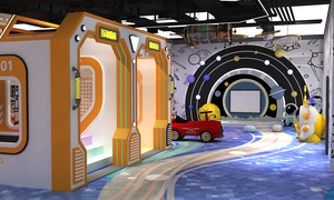Parque Infantil Interior para Niños, Parque Temático Espacial, Base Aeroespacial, Paraíso, Juego Suave Ecológico con Capacidad de 500 kg - Play <span class=keywords><strong>Paradiso</strong></span> - Product Image 5