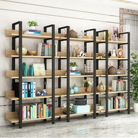 Étagère de rangement multi-compartiments sur pied Ge Heng Z-101S, grande capacité, design moderne et simple, avec panneau arrière