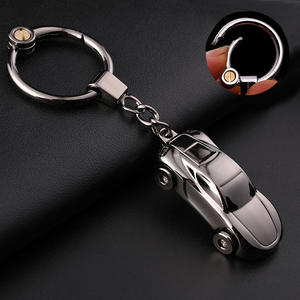 2002 nuevo colgante de llave de pareja bonita de lujo de alta calidad creativo con luz LED pequeño regalo llavero de coche de Metal listo para enviar - Product Image 2