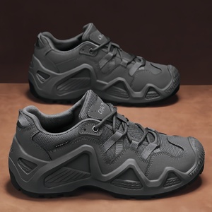 <span class=keywords><strong>Scarpe</strong></span> Unisex Tattiche per Escursionismo e <span class=keywords><strong>Trekking</strong></span> con Suola in Gomma Antiscivolo, Tomaia in Rete Traspirante, Resistenti per Tutte le Stagioni e l'Uso all'Aperto - Product Image 4