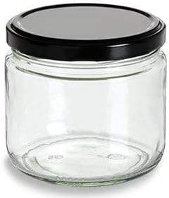 Botellas y Frascos de Vidrio de Buena Calidad de 8oz 12oz 16oz 240ml 350ml 500ml 730ml para Almacenamiento de Alimentos, Especias, Miel y Mermelada con Tapa - Product Image 2