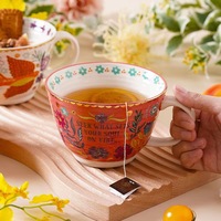 Tasse en céramique tasse à avoine bol pour le bureau et la maison tasses à Snack lavable au lave-vaisselle et au micro-ondes