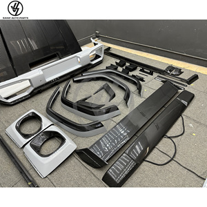 ชุดแต่งคาร์บอนไฟเบอร์แห้งแบบใหม่สำหรับ Mercedes-Benz G-Class W464 G63 G500 ปี 2019-2024 กันชนหน้า/หลังและฝากระโปรง - Product Image 5