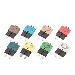 Circuit Breakers E39 5A 6A 7.5A 10 15A 20A 25A 30Amp Miniature Thermal Overload Protection Fuse Circuit Breaker 1610-21 227