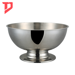 Custom Bar Party <strong>Tool</strong> Hammered Large Ice Bowl Wine Beer Ice Bucket Champagne Stainless Steel Metal Wine <strong>Cooler</strong> Chiller - Product Image 3