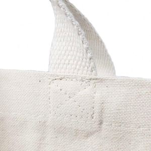 HOT Sale New Style <b>Large</b> <b>Plain</b> Cotton <b>Canvas</b> Tote Shopping Bag With Custom Logo - Product Image 3