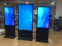 Kiosque tactile vertical sur pied pour publicité intérieure, écran d'affichage numérique HD LCD LED, pour entrepôt aux États-Unis