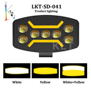 <span class=keywords><strong>KLT</strong></span> 2025 Nouveauté Phare LED Ovale Haute Puissance 41W de 5,5 Pouces avec 6 Modes, Accessoire d'Éclairage Original pour <span class=keywords><strong>Conduite</strong></span> et Flash - Product Image 4