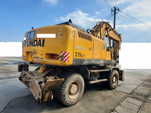 Excavadora Hyundai 215lc-7 usada de 21 toneladas, marca famosa de Corea, excavadora de orugas R215 dentro del motor diésel, de 21 toneladas, de 215-9t, de-9t - Product Image 2