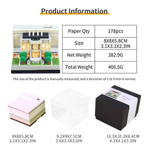 Calendario Semanal Desprendible 3D de Arquitectura de la Casa Blanca, Producto Nuevo 2026, Calendario de Papel Esculpido <span class=keywords><strong>en</strong></span> Capas con Luz - Product Image 6
