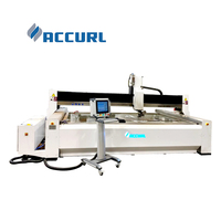 Machine de découpe à jet d'eau CNC ACCURL 5 axes, prix réduits, fabricant de découpeuses à jet d'eau, machine de découpe CNC à jet d'eau