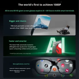 Inmo Air3 True Wireless Ar Smart <b>Glasses</b> Dual Full Color 1080p 120hz High-refresh 50-80" Virtual Screen <b>Gaming</b> Guangdong Inmo - Product Image 4