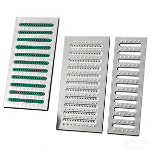 Grille antidérapante <span class=keywords><strong>pour</strong></span> <span class=keywords><strong>piscine</strong></span>, marches <span class=keywords><strong>d</strong></span>'<span class=keywords><strong>escalier</strong></span> en treillis métallique, grille en acier à trous ronds, plaque de treillis métallique - Product Image 1