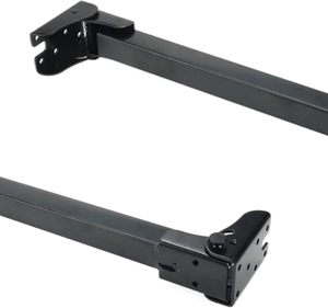 <span class=keywords><strong>Gambe</strong></span> Pieghevoli in Metallo Verniciato a Polvere, Design Moderno Nero, per Divano, Armadio, Cassettiera, Soggiorno, Camera da Letto, Ospedale - Product Image 5