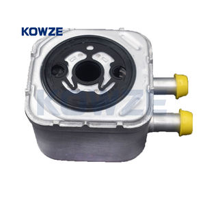 หม้อน้ำระบายความร้อนน้ำมันเกียร์สำหรับรถยนต์ <span class=keywords><strong>VW</strong></span> <span class=keywords><strong>Caravelle</strong></span> Transporter Passat CC Phaeton Skoda Superb Audi A4 A6 A8 028117021E 028117021H - Product Image 1