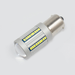 CAR-REFINE Canbus 66smd 1100LM 1156 BA15S PY21W P21W Voiture LED Ampoules Blanc T10 Auto Clignotant Frein Feux Arrière Lampe - Product Image 3
