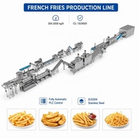 Volledig automatische productielijn voor frieten SUS304 industriële aardappelchips continue frituurlijn fabrieksprijs