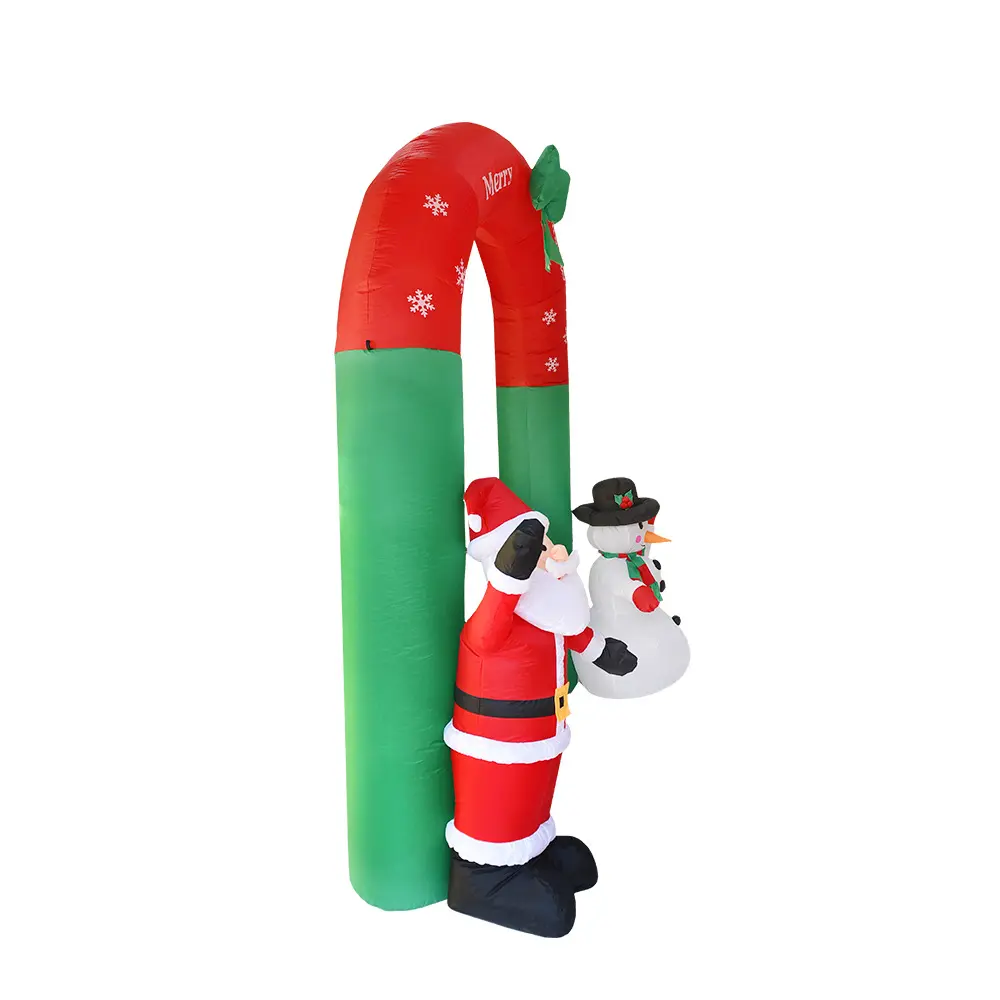 Big 7feet inflatable santa clause character for shopping mall xmas decoration