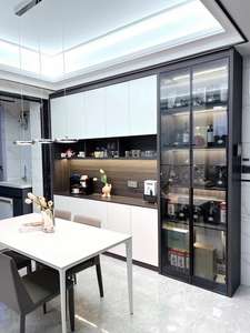 Customized Size Modern Restaurant <b>Sideboard</b> Solid Wood Material with Environmental Protection Furniture for Restaurant Use - Product Image 5