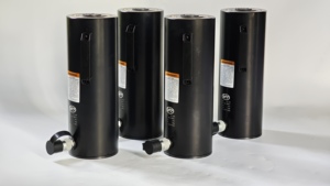 กระบอกไฮดรอลิกอะลูมิเนียมแบบแอคชั่นเดียว RAC5010, รับน้ำหนัก 50 ตัน ระยะชัก 250 มม., สปริงคืนเร็ว, เทียบเท่า Enerpac สำหรับงานยก - Product Image 3