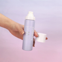 Flacon pulvérisateur en plastique PET cylindrique de 80 ml et 100 ml - Contenant pour produits de beauté et désinfectants