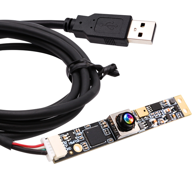 ELP 16MP Autofocus USB Camera with Microphone for Computer Mini UVC USB2.0 Lightburn Camera Micro USB Security PC Camera Module