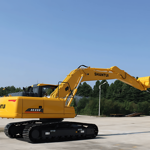 Original SHANTUI SE220LC 22 Ton Hydraulic Crawler <b>Excavator</b> with Advanced Control System - Product Image 1
