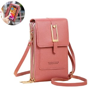 Touch Screen Cell <b>Phone</b> Women Bags Soft Leather Wallets Hand <b>Purses</b> <b>Crossbody</b> Bags for Women Small Handbag Cheap Women's Bags - Product Image 1