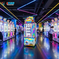 Machine d'arcade compacte à fort potentiel de profit pour enfants, avec monnayeur en plastique et acier inoxydable, mini-machine de jeu pour les entreprises