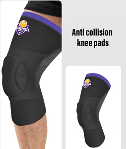 Genouillère de soutien rotulien extra longue pour hommes et femmes, protection sportive pour le basketball et la course à pied - Product Image 2