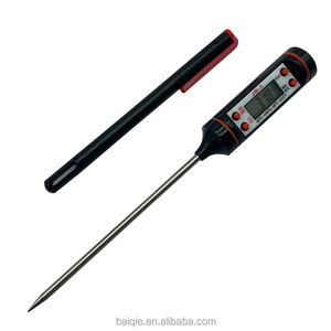 مقياس حرارة رقمي للمطبخ بشاشة LCD، مصنوع من البلاستيك، لقياس درجة حرارة الحليب الفوري، مسبار طهي من الفولاذ المقاوم للصدأ - Product Image 3