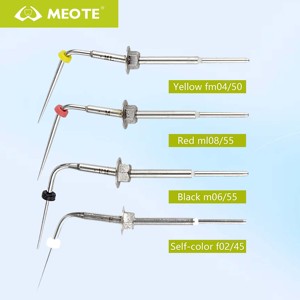 Tandheelkundige <span class=keywords><strong>Gutta</strong></span> <span class=keywords><strong>Percha</strong></span> Pen Verwarmde Punten Endo Obturation Systeem F FM M ML Wortelkanaal Punten Tandarts Hot Melt Vulling Verwarmingspen 4 Stuks - Product Image 1
