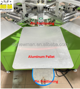 Impresora Automática de Serigrafía de 6 Colores y 10 Estaciones para Camisetas, Telas y Objetos Planos - Product Image 4